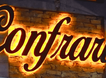 3d letter sign board