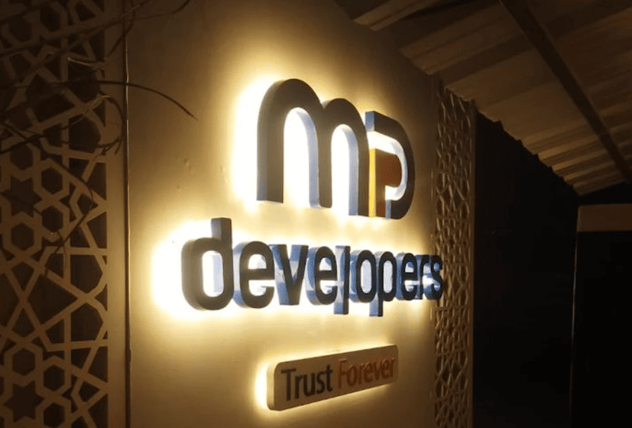 Back Light 3D Signage