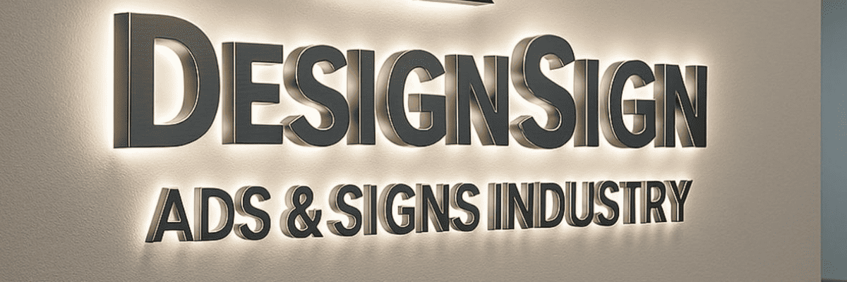 Back Light 3D Signage